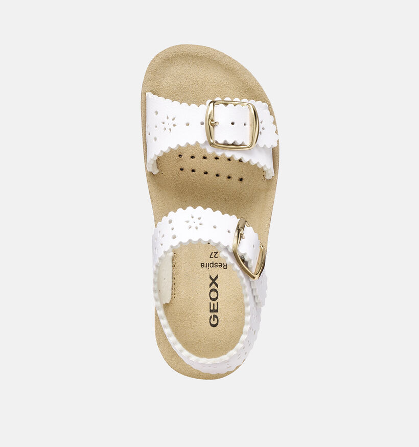 Geox J Costarei Witte Sandalen voor meisjes (368859)