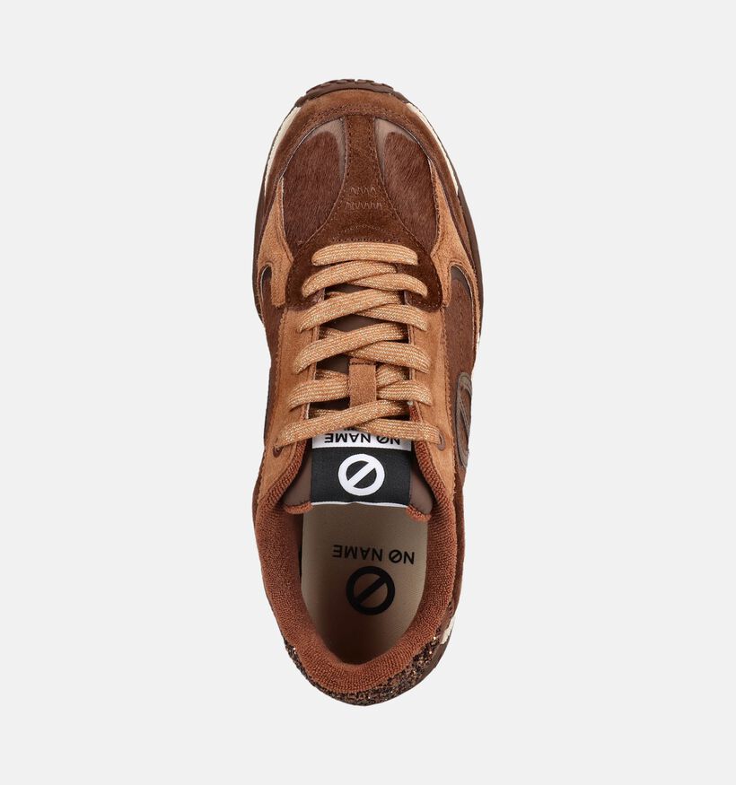 No Name Kate Bruine Sneakers voor dames (380992) - geschikt voor steunzolen