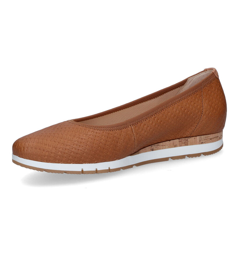 Gabor OptiFit Cognac Ballerina's voor dames (306108) - geschikt voor steunzolen