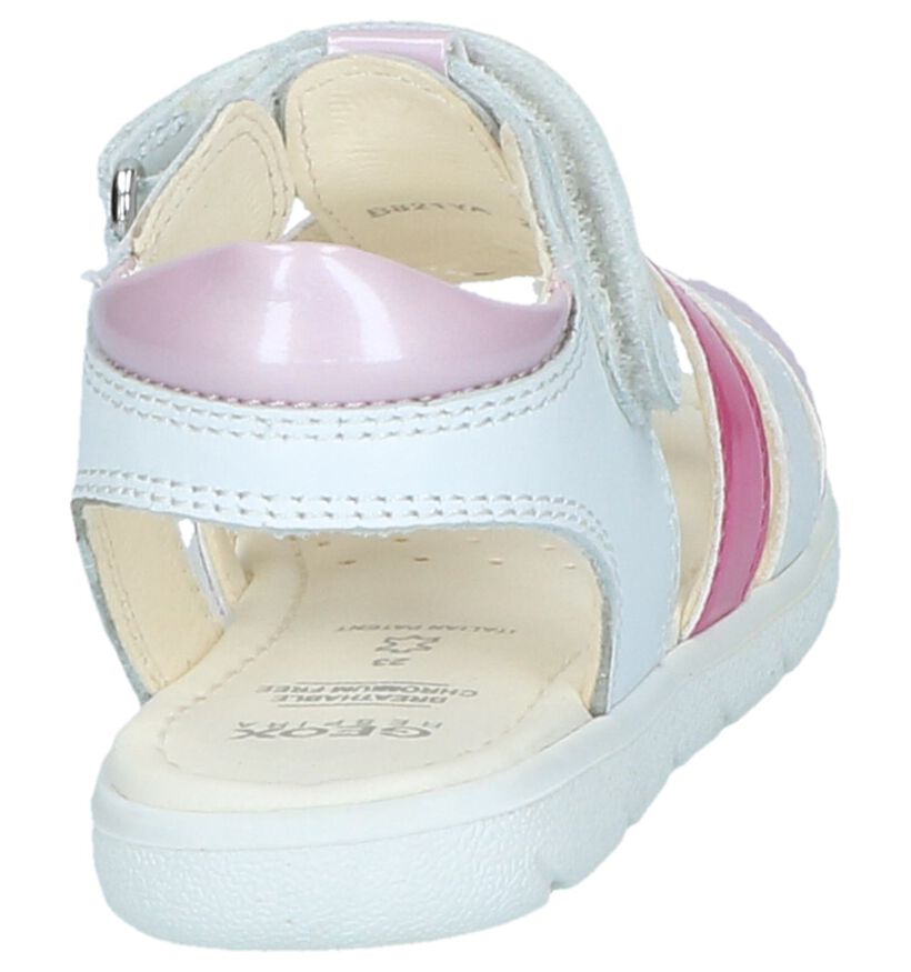 Geox Sandales pour bébé en Rose en cuir (245030)