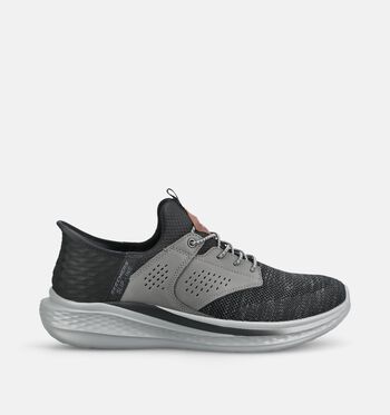 Skechers Hands Free Slip-ins Low Baskets Noir/Bleu/Gris