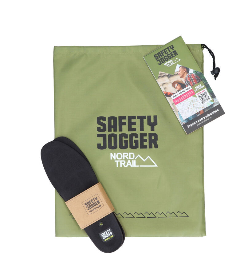 Safety Jogger Adventure Borneo Chaussures de randonn&eacute;e en Khaki en synth&eacute;tique (326984)