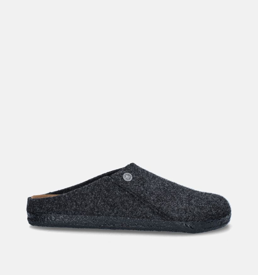 Birkenstock Zermatt Standard Pantoufles en Gris pour hommes (344040)