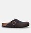 Birkenstock Boston Nu-pieds en Marron pour hommes (330624)
