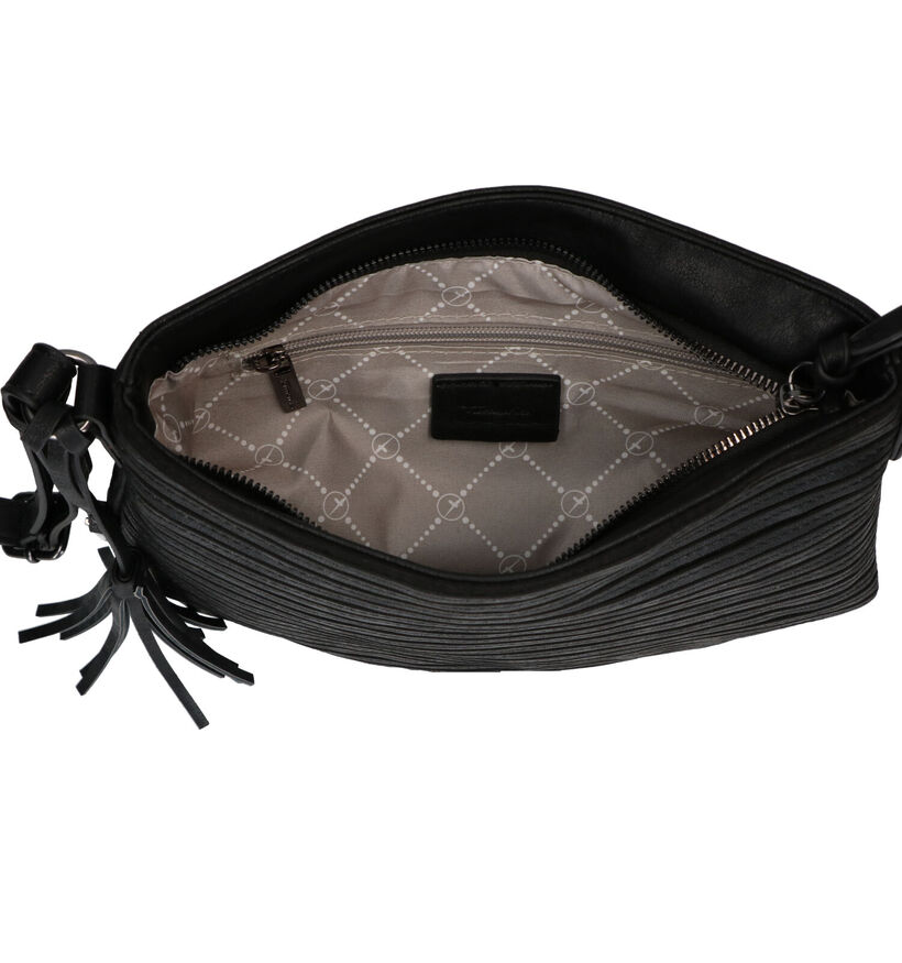 Tamaris Dalia Zwarte Crossbody Tas in leer (312987)