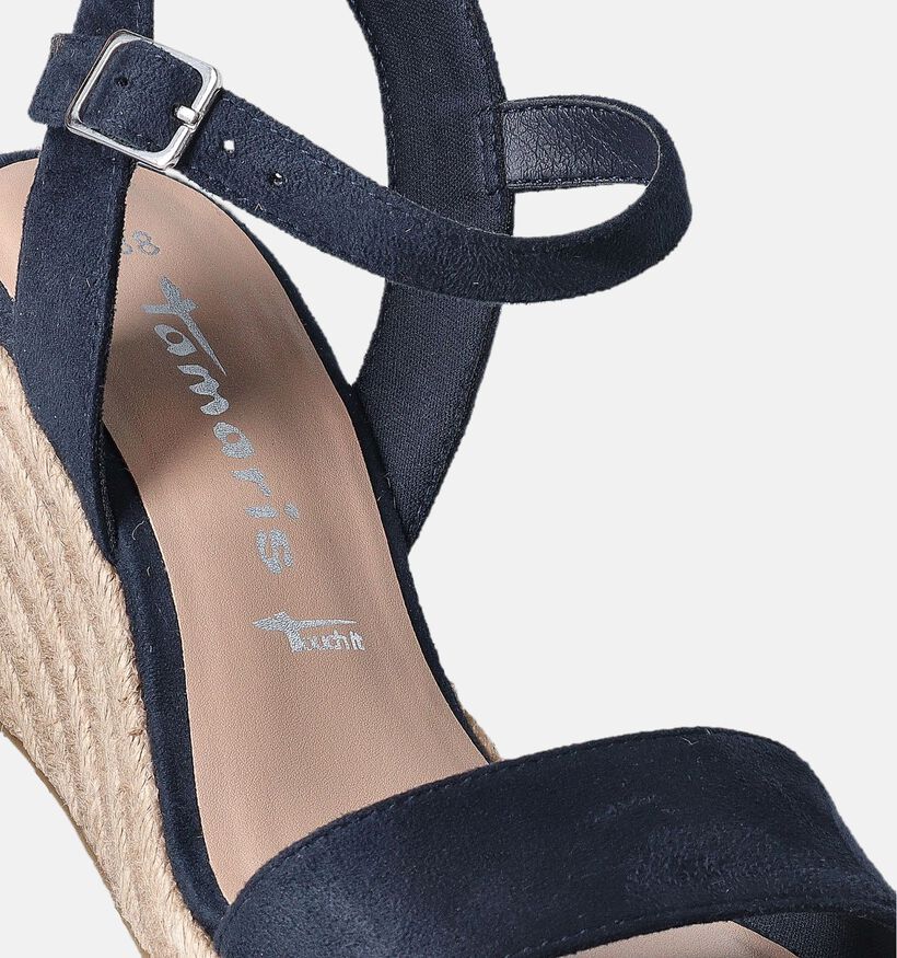 Tamaris Blauwe Sleehak Sandalen voor dames (365923)