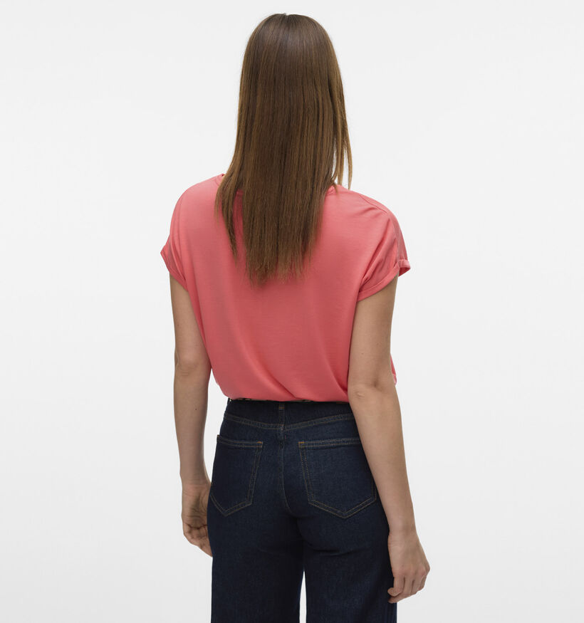 Vero Moda Ava Rood Basic T-shirt voor dames (352199)