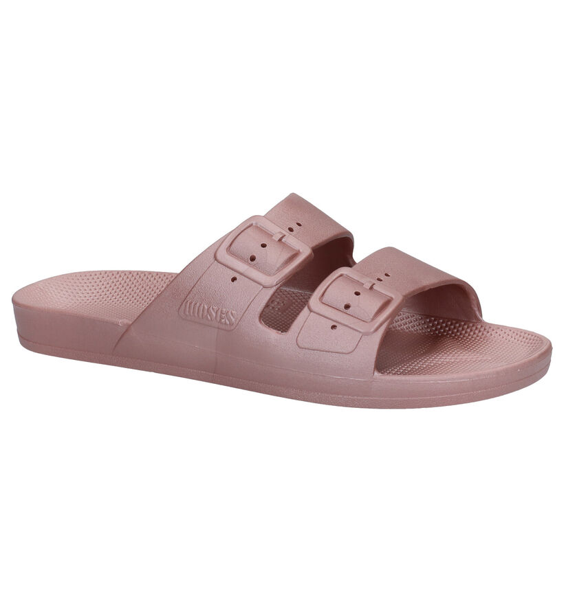 Freedom Moses Roze Slippers in kunststof (288375)
