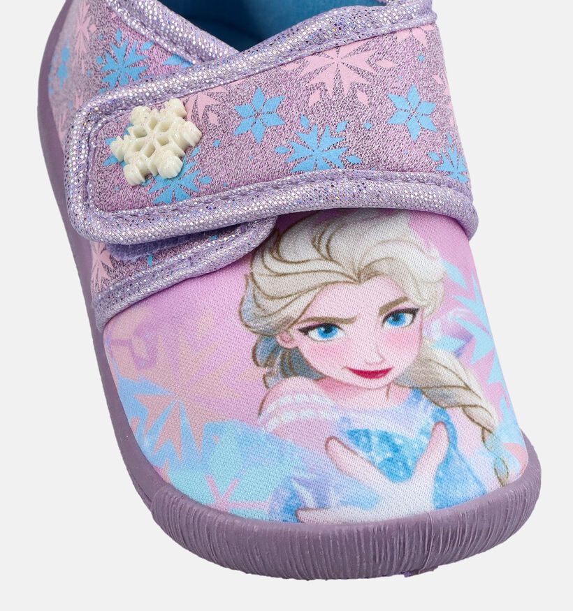 Frozen Elsa Roze/Lila Pantoffels met Glitter voor meisjes (381120)