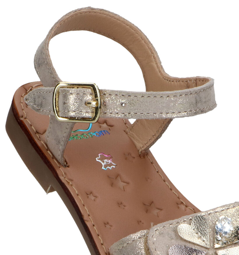 Shoo Pom Happy Flo Gouden Sandalen voor meisjes (322863)