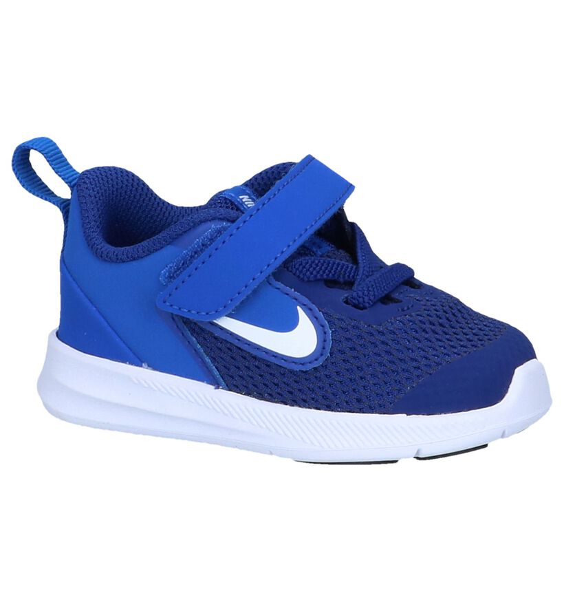 Blauwe Babysneakers Nike Downshifter 9 TD in stof (250009)