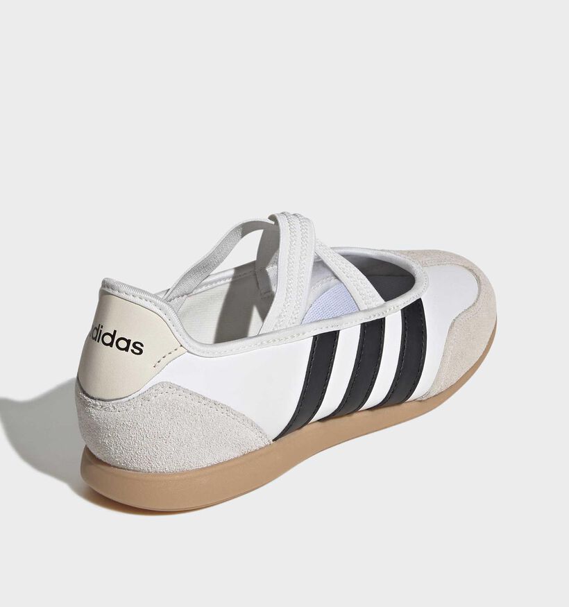 Adidas Barreda Mary Jane Ballerines en Blanc pour femmes (372544)