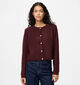 Pieces Silly Gilet en Bordeaux pour femmes (378375)
