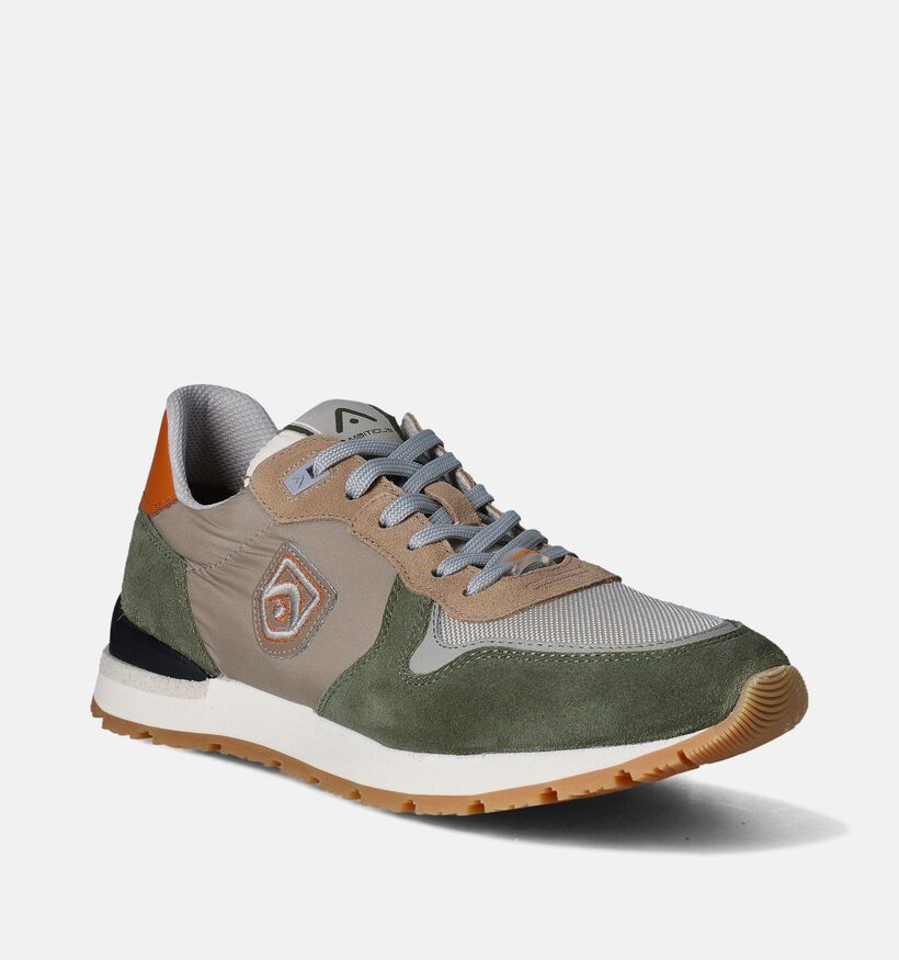Ambitious Crosby Kaki Veterschoenen voor heren (356165) - geschikt voor steunzolen