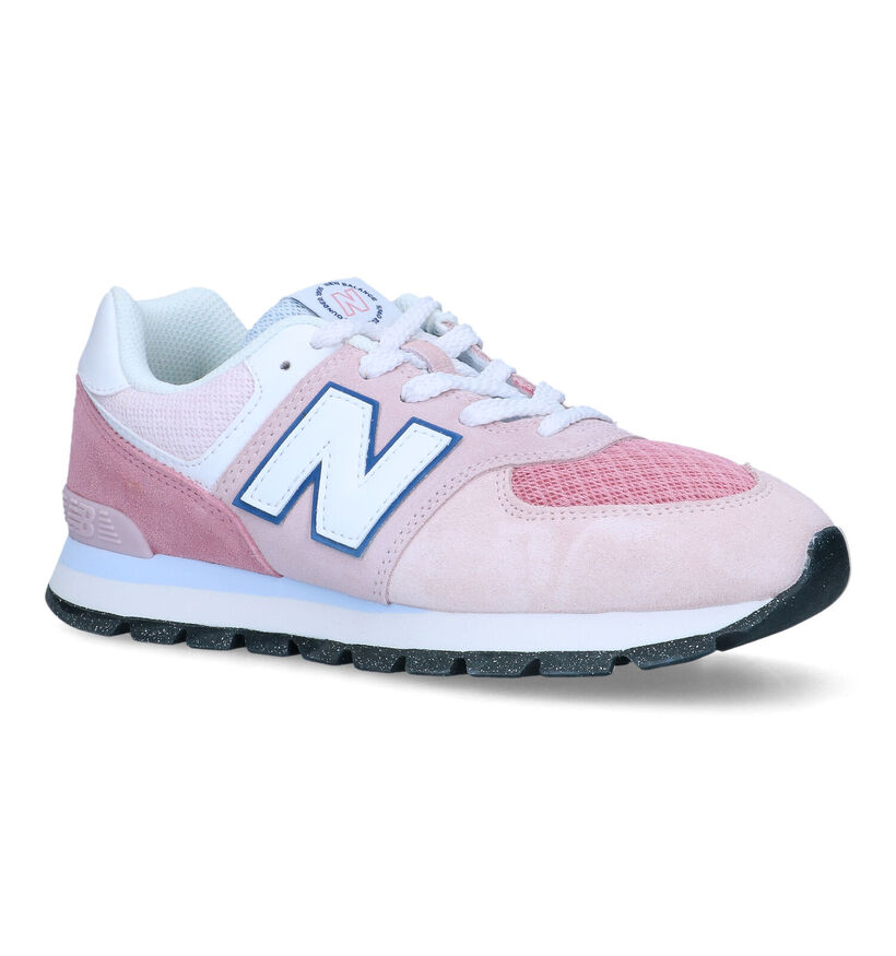 New Balance GC574 Blauwe Sneakers voor meisjes (301696) - geschikt voor steunzolen