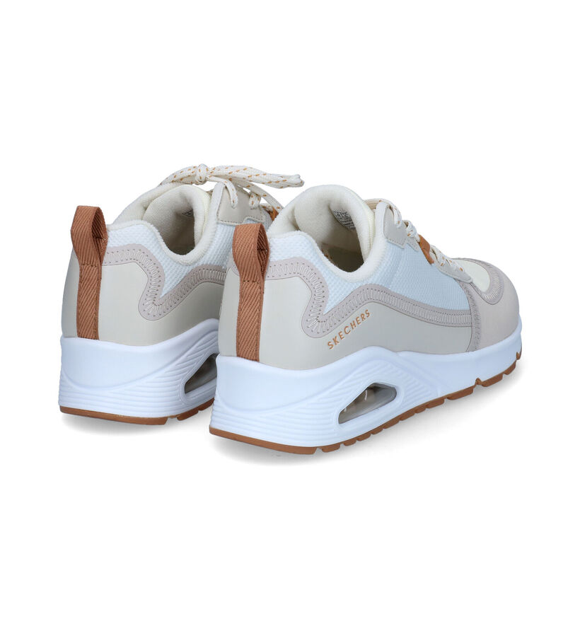 Skechers Uno Grijze Sneakers voor dames (295694)