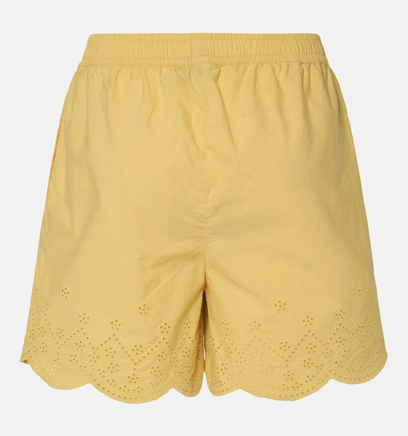Pieces Talmina Short en Jaune pour femmes (357395)