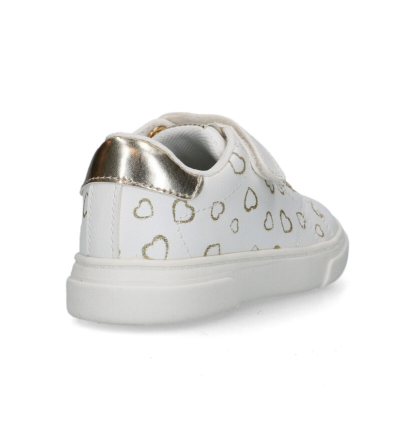 SJ Witte Sneakers voor meisjes (320748) - geschikt voor steunzolen