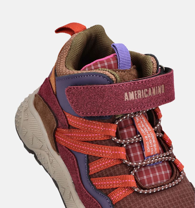 Americanino Baskets montantes en Marron pour filles (384364) - pour semelles orthop&eacute;diques