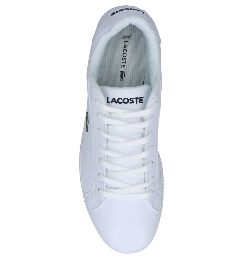 Lacoste Graduate Baskets en Blanc en cuir (266946)
