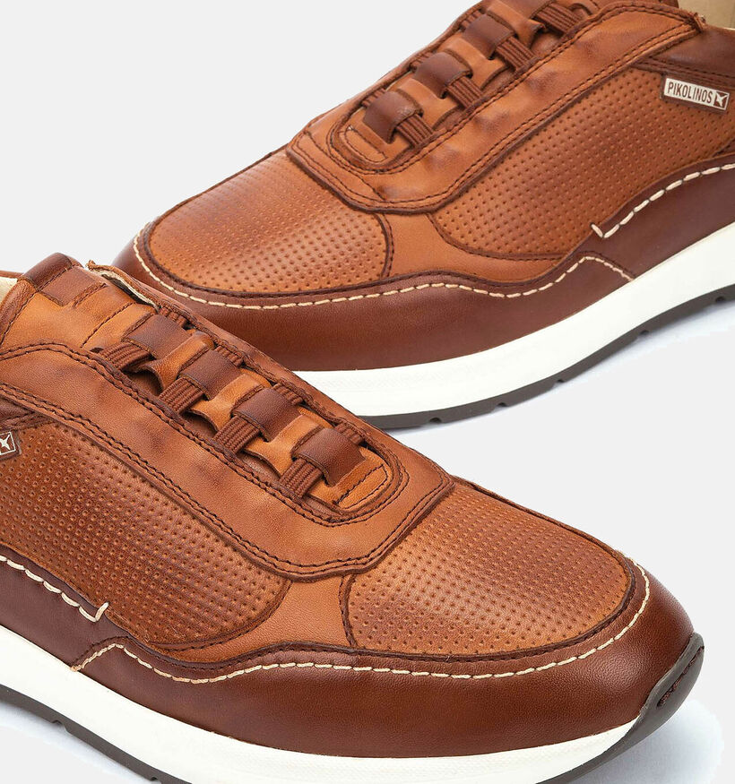 Pikolinos Getafe Chaussures sans lacets en Cognac pour hommes (355439) - pour semelles orthopédiques