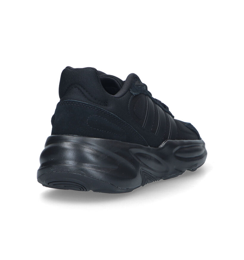 adidas Ozelle Baskets en Noir pour hommes (324935) - pour semelles orthopédiques