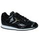 Zwarte Laké Sneakers Reebok Royal Cl Jog, Zwart, list