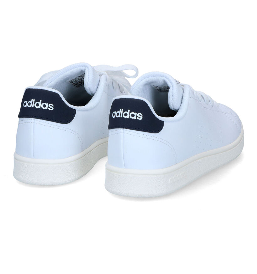 adidas Advantage K Witte Sneakers voor jongens, meisjes (324324)