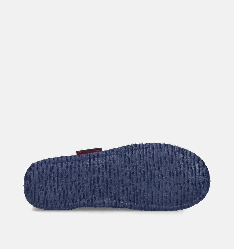 Giesswein Kiel Blauwe Hoge pantoffels voor dames (349152)