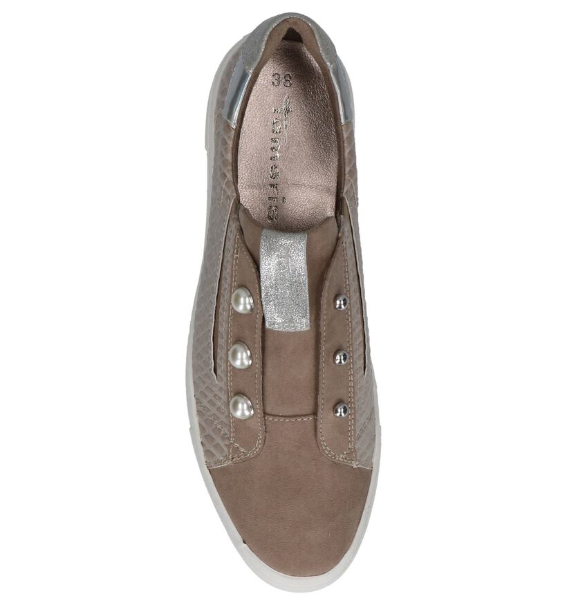 Tamaris Chaussures slip-on  (Taupe), , pdp