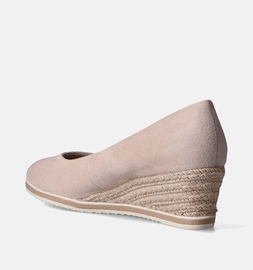 Tamaris Escarpins avec talon compensé en Beige pour femmes (351509)