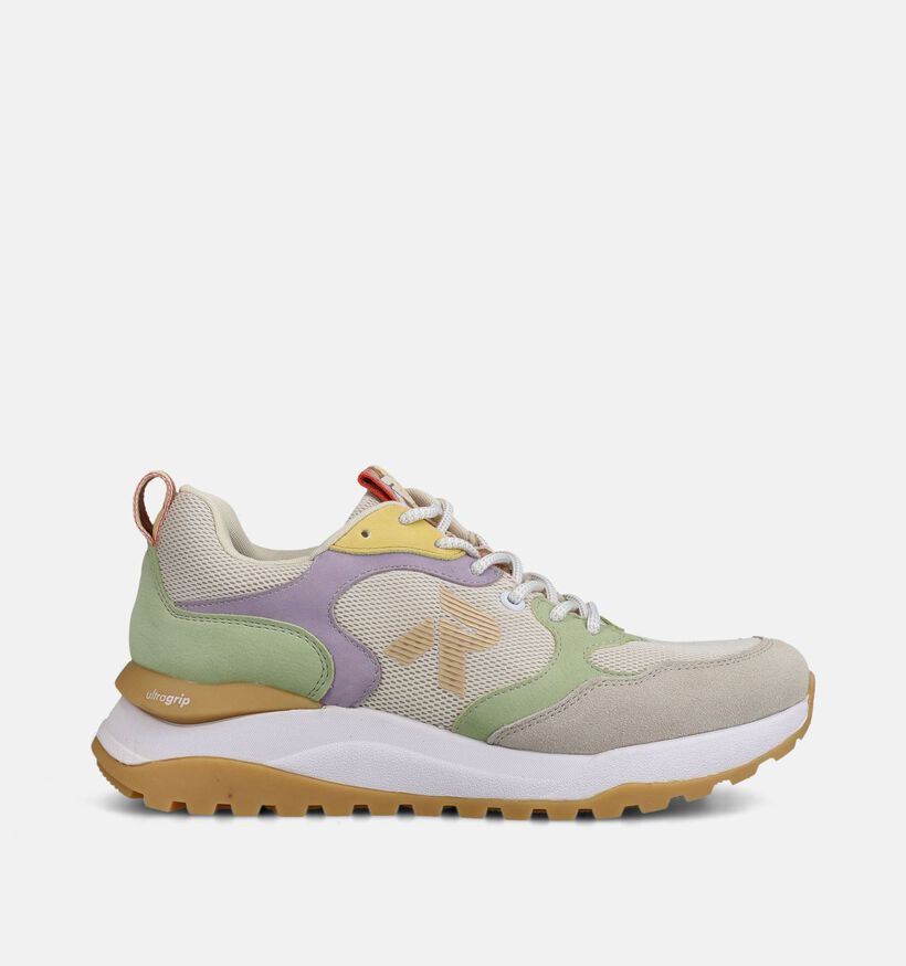 Rieker R-Evolution Lichtbeige/Pastel Sneakers voor dames (370438) - geschikt voor steunzolen