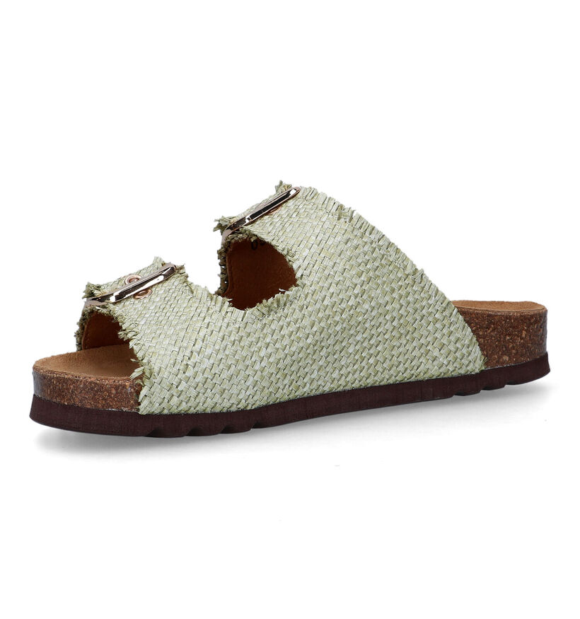 Scholl  Josephine Nu-pieds orthopédiques en Vert pour femmes (338548)