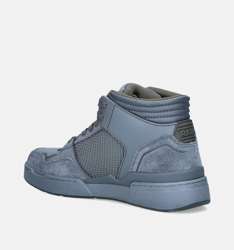 G-Star Attacc Mid Lay M Baskets en Gris pour hommes (345641) - pour semelles orthopédiques