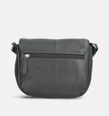 Burkely Crossbody tassen Zwart/Cognac