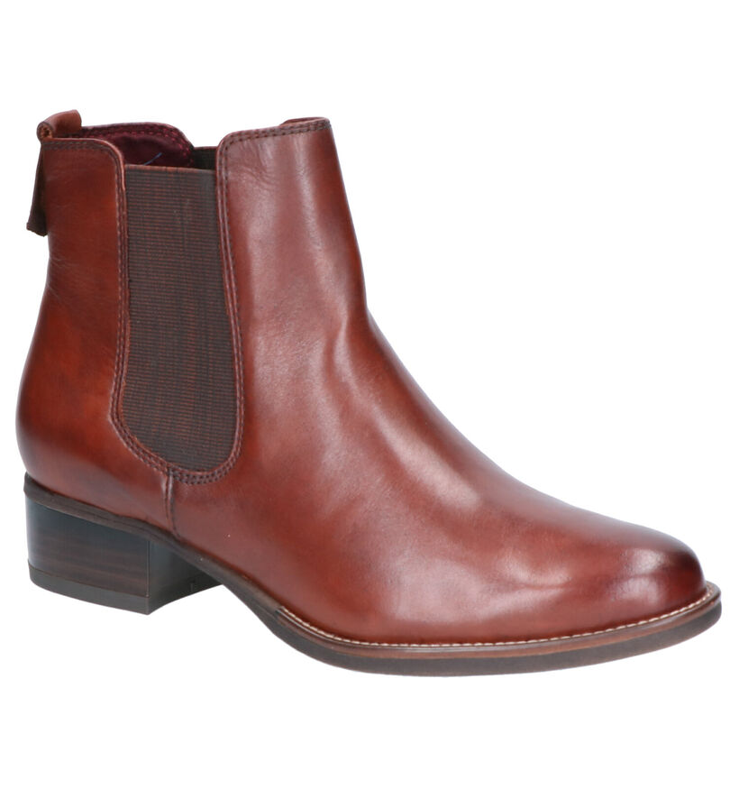 Tamaris TOUCH it Cognac Boots in leer (257214)