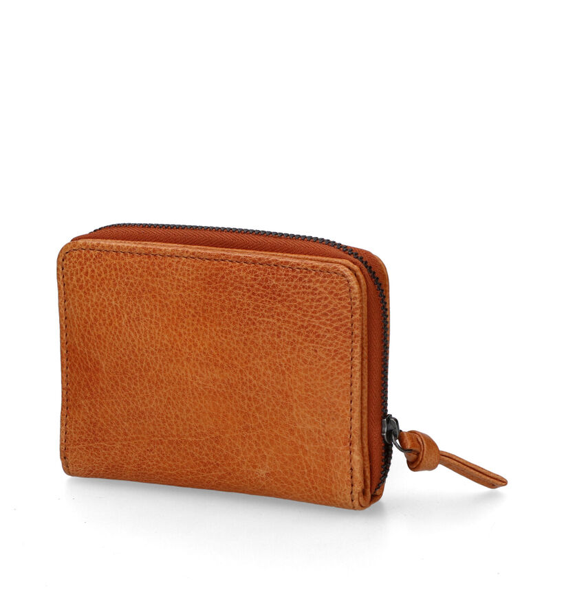 Burkely Just Jolie Porte-monnaie zippé en Noir en cuir (309196)