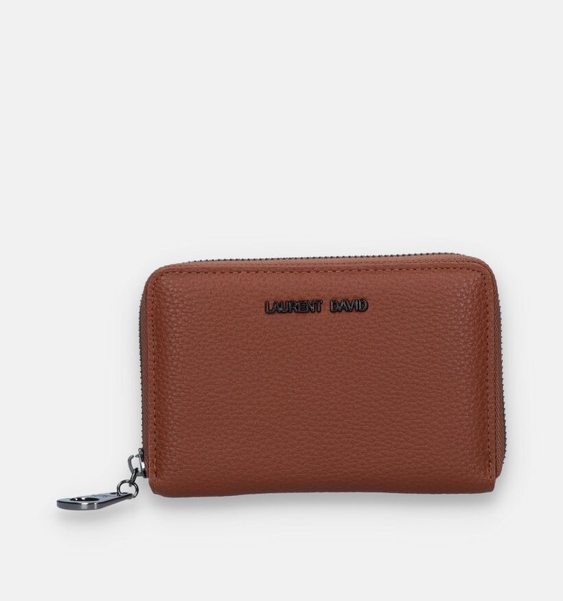 Laurent David Nos 001 Zwarte Ritsportemonnee voor dames (351291)