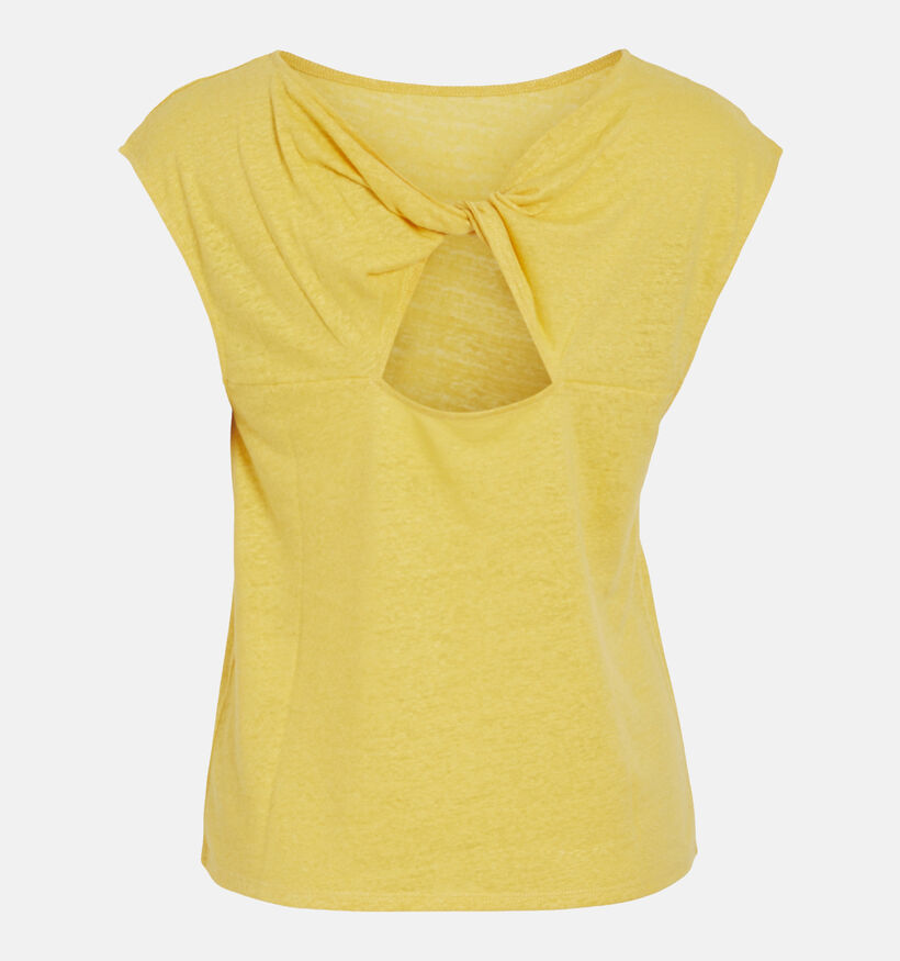 Vila Fiara T-shirt en Jaune pour femmes (342139)