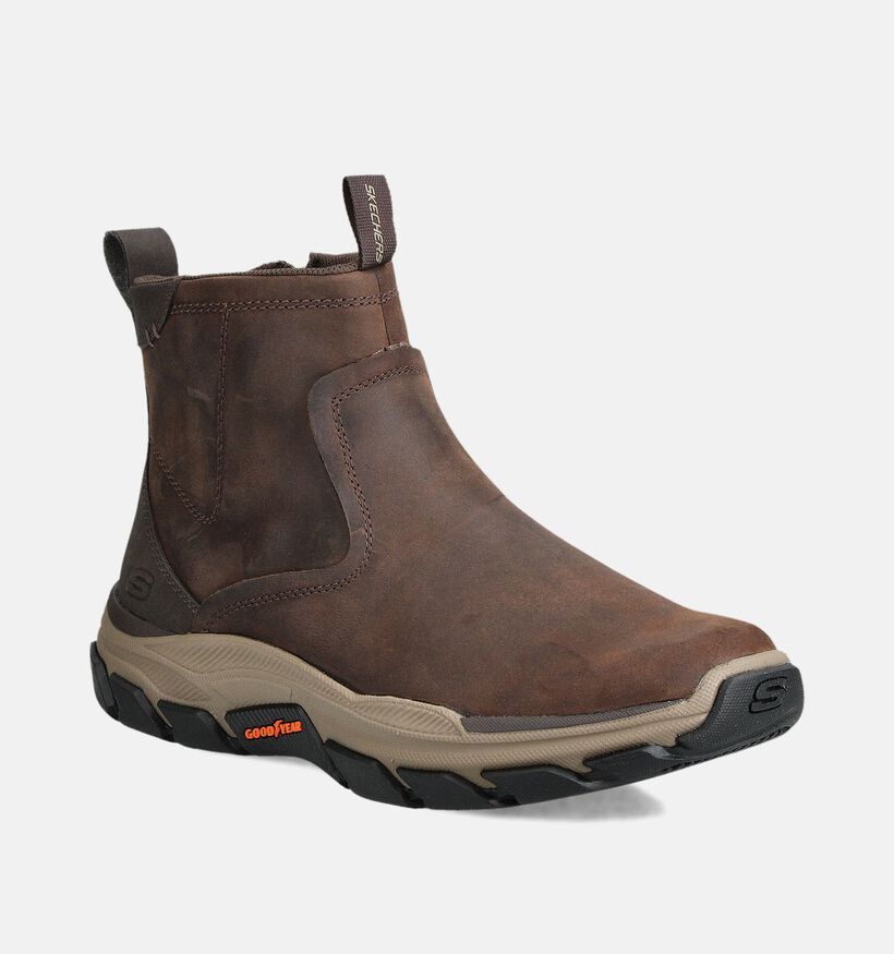 Skechers Goodyear Respected Evanston Bruine Boots voor heren (362181)