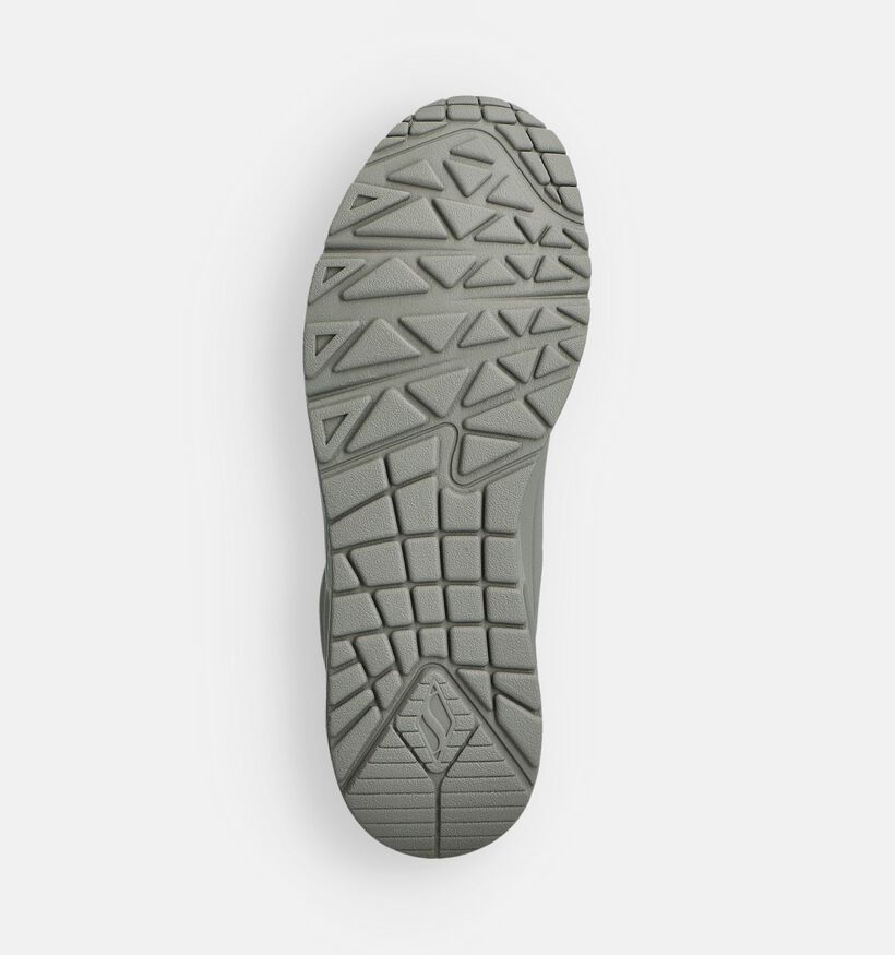 Skechers UNO STAND ON AIR Donkergrijze Sneakers voor heren (360880)