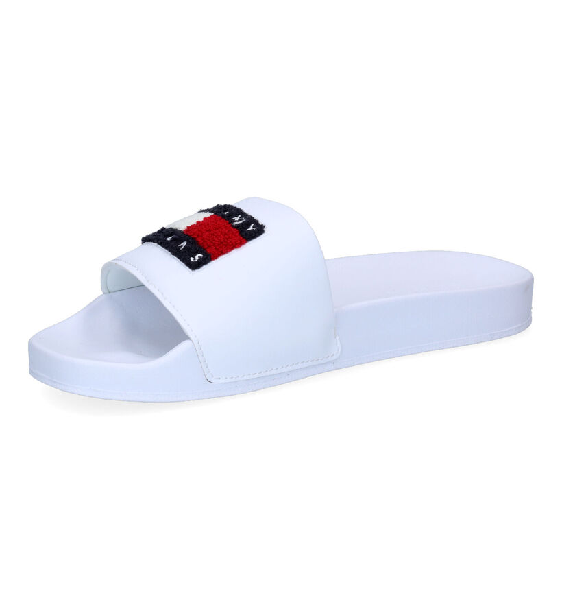 Tommy Hilfiger Claquettes de piscine en Blanc pour femmes (300620)