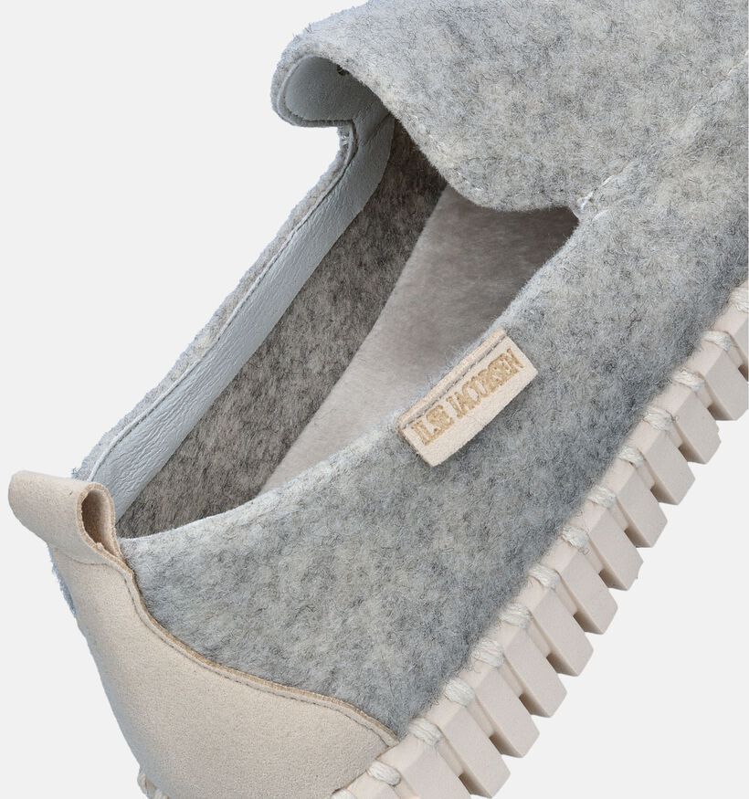 Ilse Jacobsen Tulip3092 Grijze Pantoffels voor dames (348418) - geschikt voor steunzolen