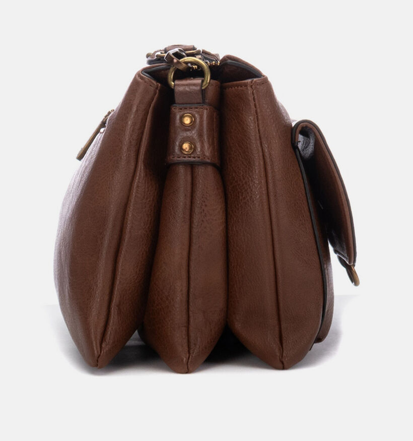 Refresh Cognac Crossbodytas voor dames (380288)