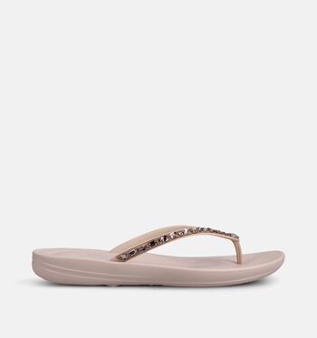 FitFlop Slippers Wit/Roze