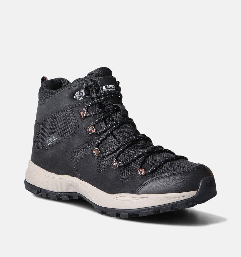ICEPEAK Ansio MS Zwarte Wandelschoenen voor dames (355780)