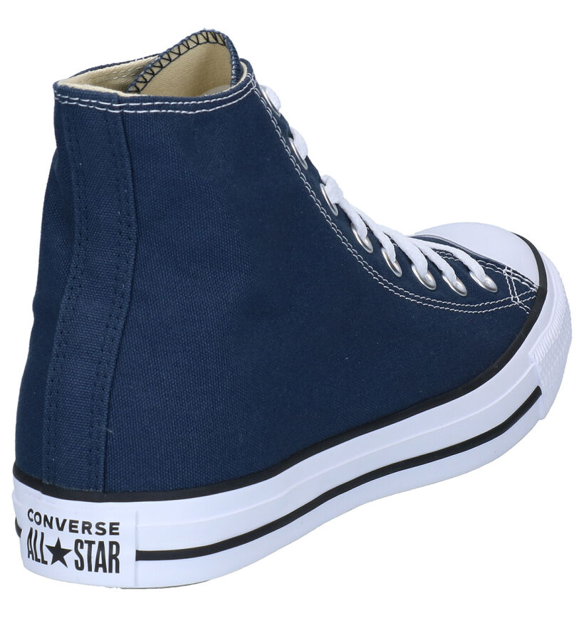 Converse Chuck Taylor All Star Hi Zwarte Sneakers voor dames, heren (361446)