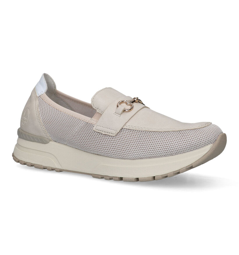 Rieker Beige Instappers in kunstleer (320224)