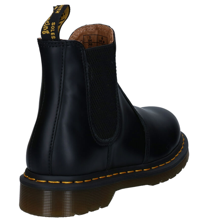 Zwarte Dr. Martens Smooth Chelsea Boots in leer (253114)