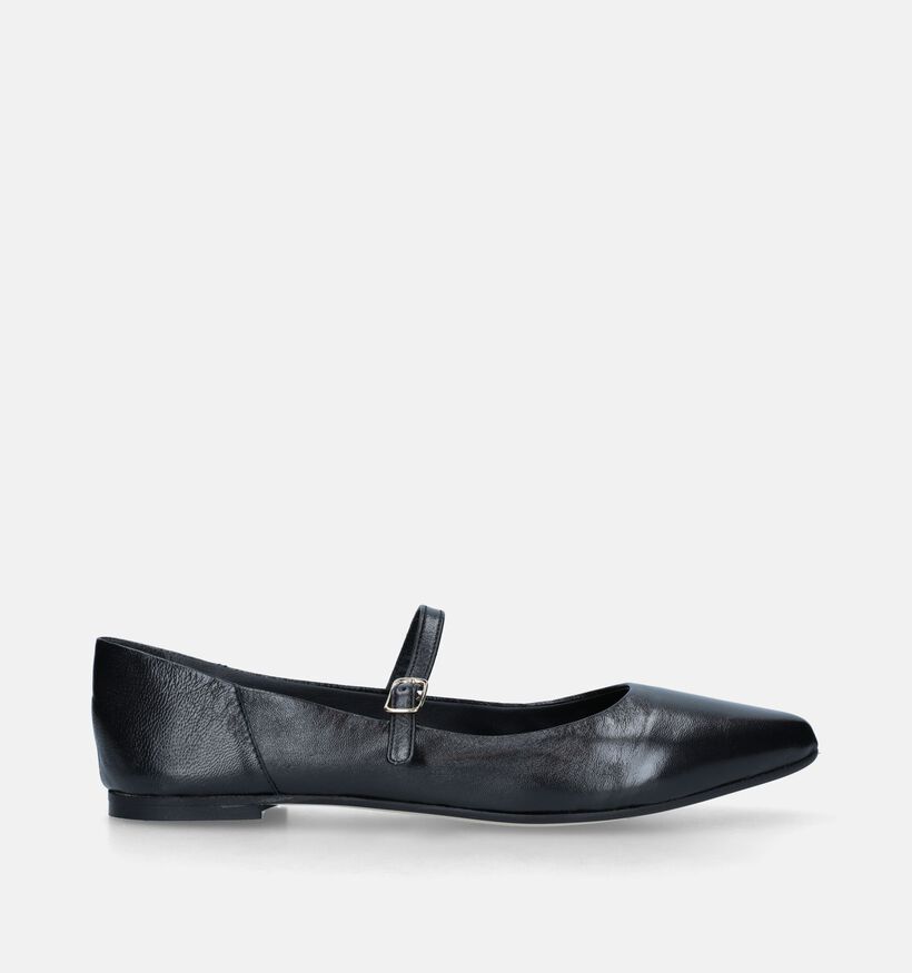 Laurent David Strap Ballerines en Noir pour femmes (346905)